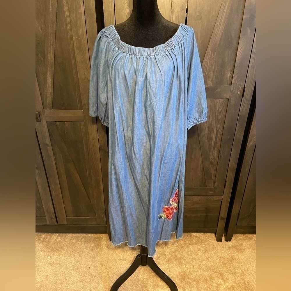 NWT Speed Control Embroidered Dress Size 3X